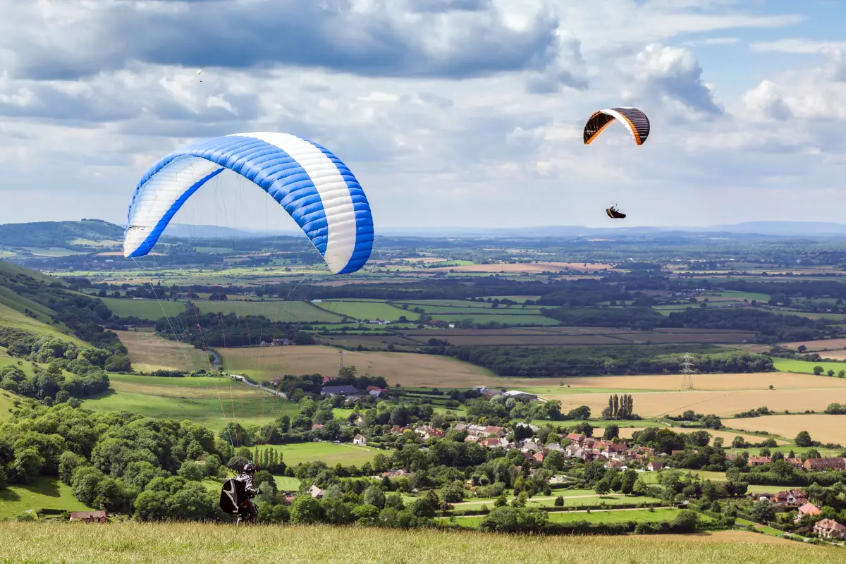 Paragliding in the UK and the Rest of Europe