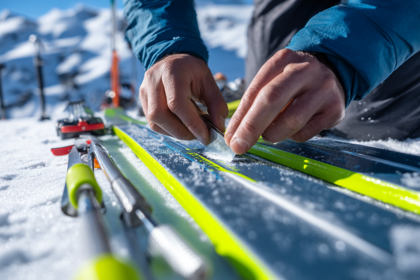 Nordic Skiing Waxing Tips