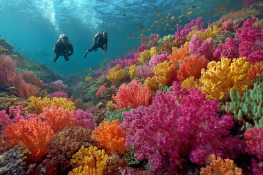 Coral Reef Conservation In Scuba Diving