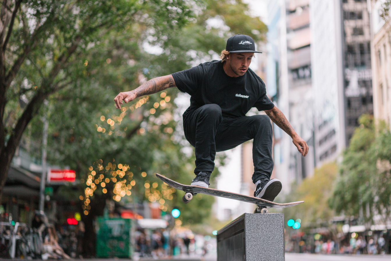 Skateboarding Balance Training