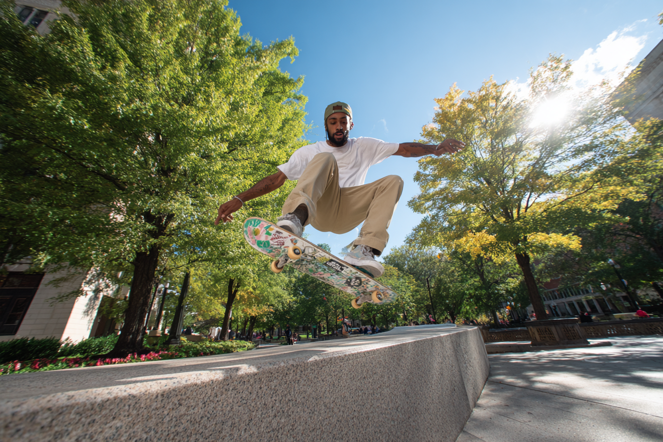 Skateboarding In Hot Weather