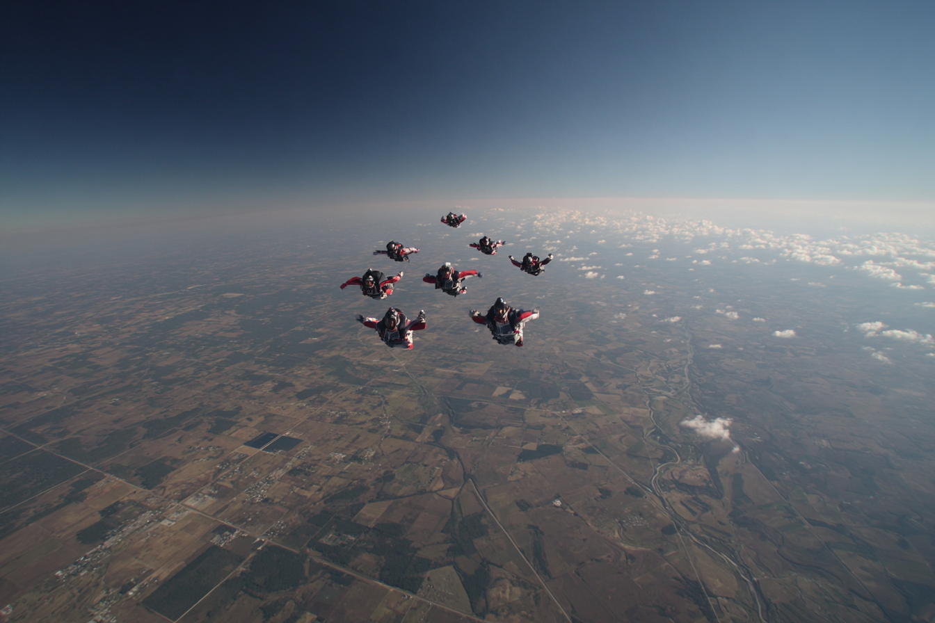 Types Of Skydiving Competitions